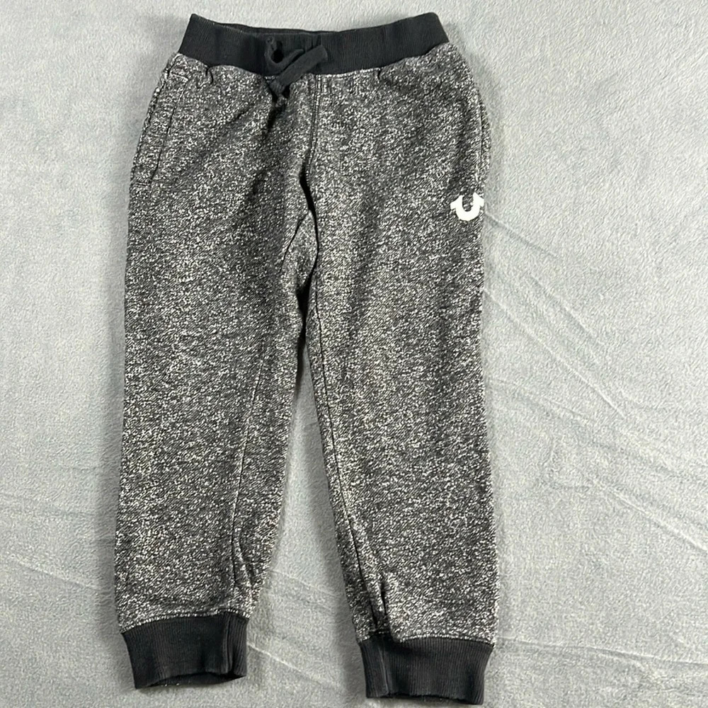 True Religion sz 5 Marled Sweatpants Jogger